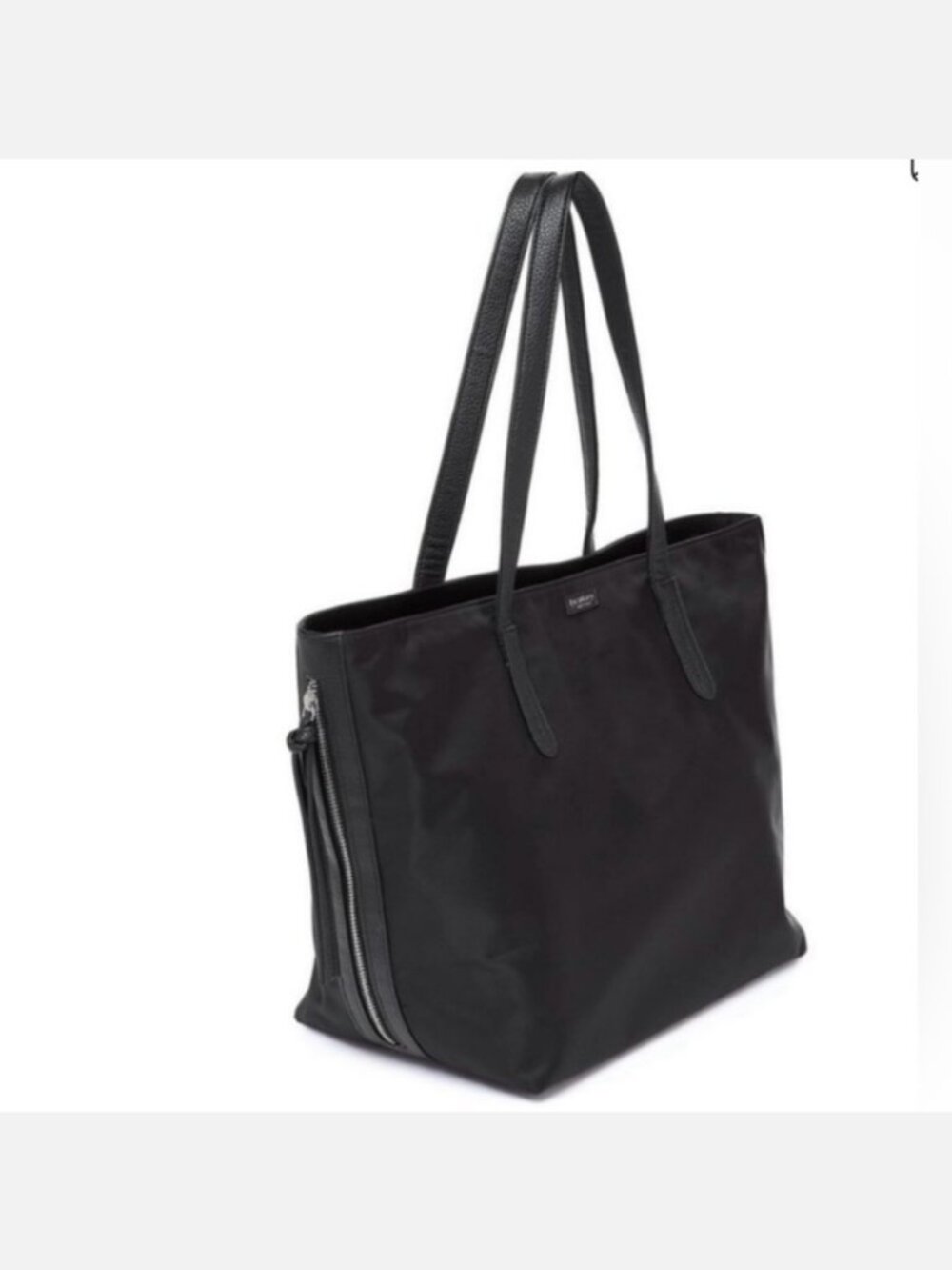 NEW Botkier Black Nylon Shoulder Tote Bag - Picture 5 of 9